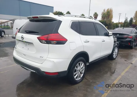 2017 Nissan Rogue Sv z USA, uszkodzony, nr VIN 5N1AT2MN9HC774797